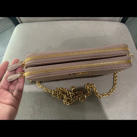 Prada Double Zip Mini Camera Bag - Picture 4 of 16
